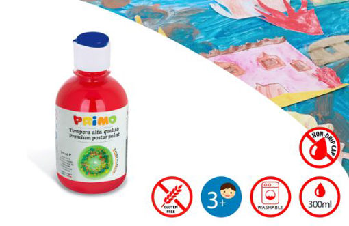 Picture of PRIMO 300ML POSTER PAINT VERMILLION